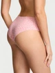 Жіночі трусики Victoria's Secret (698532447511) No-Show Cheeky Pink Leo XS рожеві - зображення 2
