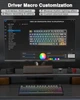 Ігрова механічна клавіатура AULA F75 Pro Black - зображення 5