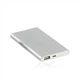Ультратонкий Павербанк Power bank UKC Slim 5000 mAh Silver - изображение 3