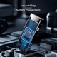 Електронна плазмова USB запальничка вітрозахисна (Безполум'яна) Silver. - зображення 6