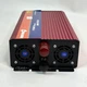 Інвертор перетворювач напруги 12V-220V 3000 Вт PoweronePlus з цифровим LED-дисплеєм, автомобільний інвертор з USB виходом для ноутбуків, телевізорів, освітлення, аудіо- та відеотехніки Червоний, NV-3000-Red - зображення 3
