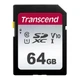 Карта пам'яті Transcend 64GB SDXC class 10 UHS-I U1 V10 (TS64GSDC300S) - зображення 1