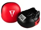 Лапи TITLE Boxing Double-Stuff Jumbo Punch Mitts один розмір червоний/чорний (5953) - изображение 4