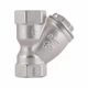 Фільтр грубої очистки косий Thermo Alliance Forte 3/4" ВВ (внутрішня/внутрішня), латунний, нікельований, PN40 - зображення 3