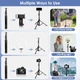 Кольцевая лампа UBeesize с подставкой, 10" Selfie Ring Light с 60-дюймовым. - изображение 5