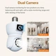 IP-камера лампочка WiFi Smart PTZ-Bulb 2MP двойная камера видеонаблюдения в патрон Е27 - изображение 8