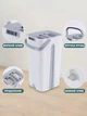 Умная швабра с ведром 6л Cleaner Mop-Kit 3 Лентяйка с автоматическим отжимом Белый - изображение 7