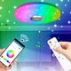 Потолочный светильник 26см Bluetooth пульт RGB мощность 60 Вт напряжение 220В для бытового использования - изображение 2