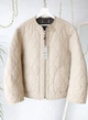 Двухсторонняя стеганная куртка Zara Woman Collection XS экрю/хаки, арт.2969/240/071 - изображение 5