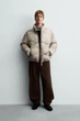 Стьобана куртка з абстрактним принтом Zara S print, арт.3833\450\020 - зображення 1
