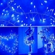 Гірлянда роса феєрверк 5 м 300 LED з пультом управління динамічне освітлення синій - зображення 7