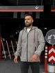 Вітровка Soft чоловіча весняна осіння спортивна з капюшоном XXL сіра (26650) - зображення 2