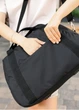 Женская спортивная сумка Sambag Vogue LQH черная тканевая 45 х 26 х 20 см (90221065) - изображение 7