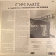 Chet Baker - In Europe: A Jazz Tour Of The Nato Countries (180 грамм, Сборник, Лимитированое, Переиздание) - изображение 2
