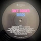 Chet Baker - Chet Baker Sings (Альбом, Лимитированое, Переиздание) - изображение 5