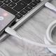 Кабель Proove Eternal Type-C to Type-C 60W (2m) light blue - зображення 4