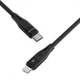 Кабель Proove Soft Silicone Type-C to Lightning 27W (1m) black - зображення 7
