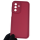 Чехол силиконовый Soft Touch для Samsung Galaxy A17 5G (SM-A175F) бордовый (Полная защита камеры) - изображение 2
