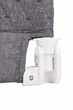 Защитный бортик для кровати VELANO Wolli, grey - изображение 7