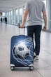 Чохол для валізи ⬩ М’яч у дев’ятці RunningTiger ⬩ захисний неопрен ⬩ синій XL - зображення 3