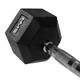 Гантель шестигранная HEX PRO HMS 5907695518214, 42,5 кг - изображение 2