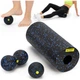 Набір для масажу Actiget М’яч ролер подвійний м’яч Чорно-синій ACT0103 (5908455309257) - зображення 3