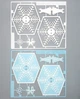 Сборная Елочная Игрушка Snowflake Tie Fighter Kit Card Ornament 3Д Печать Голубой 10 См - изображение 5