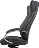 Кресло АКЛАС Бадалона CH MB (Кожа LC-A Black/PU Black) - изображение 10