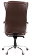 Кресло АКЛАС Бадалона CH MB (Кожа LC-K Dark brown/PU Dark brown) - изображение 4