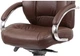 Кресло АКЛАС Бадалона CH MB (Кожа LC-K Dark brown/PU Dark brown) - изображение 7