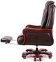 Кресло АКЛАС Тристрам EX RL (Кожа Lux LC-K Dark brown/PU Dark brown) - изображение 4