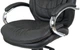 Крісло АКЛАС Валенсія Soft CH MB (Шкіра LC-A Black/PU Black) - зображення 6