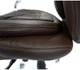 Крісло АКЛАС Валенсія Soft CH MB (Шкіра LC-K Dark brown/PU Dark brown) - зображення 8