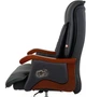Кресло АКЛАС Галахад EX RL (Кожа LC-A Black/PU Black) - изображение 10