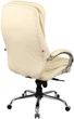 Кресло АКЛАС Валенсия Soft CH MB (Кожа LC-F Beige/PU Beige) - изображение 5