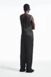 Топ жіночий COS crinkled plissé top 1222029001 44 Чорний - зображення 5