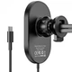 Автомобильный держатель + беспроводное зарядное устройство Hoco CA90 Car Wireless Charger (Black) [60980] - изображение 2