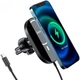 Автомобильный держатель + беспроводное зарядное устройство Hoco CA90 Car Wireless Charger (Black) [60980] - изображение 5