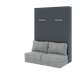 Шафа-ліжко-диван "MIRA SOFA -140" Антрацит - изображение 2