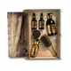 Подарунковий набір для догляду за бородою Immortal Premium Care 5 in 1: Шампунь Immortal BEARD SHAMPOO 250мл + Олія Immortal BEARD CARE OIL 50мл + Крем Immortal BEARD STYLE CREAM 100мл + Сироватка Immortal BEARD 50мл + Помада Immortal BEARD 40мл + Щітка - зображення 1