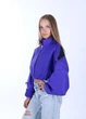 Вітровка 020425 В фіолетовий з чорним HM5050 Reebok XL(р) - изображение 3