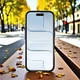 Кожаная накладка Stenk WoodBacker для Apple iPhone 17 Air Чёрная (79976) - изображение 2