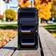 Кожаная накладка Stenk Cover для Apple iPhone 17 Pro Чёрная (79964) - изображение 2