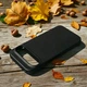 Кожаная накладка Stenk Cover для Google Pixel 10 Чёрная (79969) - изображение 3