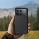 Шкіряна накладка Stenk Cover для Xiaomi Poco F8 Pro Чорна (80335) - зображення 3