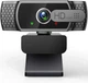 Вебкамера Neefeaer W6 Full HD 1080P з мікрофоном, автофокусом і захисною кришкою, USB веб-камера для навчання та відеозв’язку - зображення 5