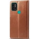 Чехол (книжка) Umidigi A9, GETMAN Gallant, Коричневый - 509763 - изображение 4