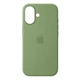 Чехол (накладка) Apple iPhone 17, Original Silicon Case, MagSafe, Light Moss, Зеленый - 672641 - изображение 1
