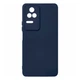 Чехол (накладка) Xiaomi Poco F4, Original Soft Case, Dark Blue, Синий - 447594 - изображение 1