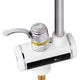 Проточний кран-водонагрівач кухонний для кухні Lidz Warm 058 LDWAR058WCR24985 White / Chrome - изображение 3